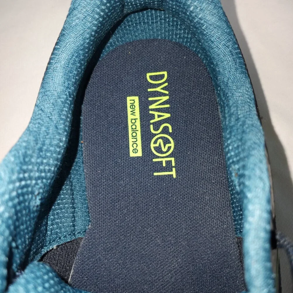 NEW BALANCE NITRIL MENS SNEAKERS SIZE 13 BLUE NEON GREEN - Picture 4 of 10